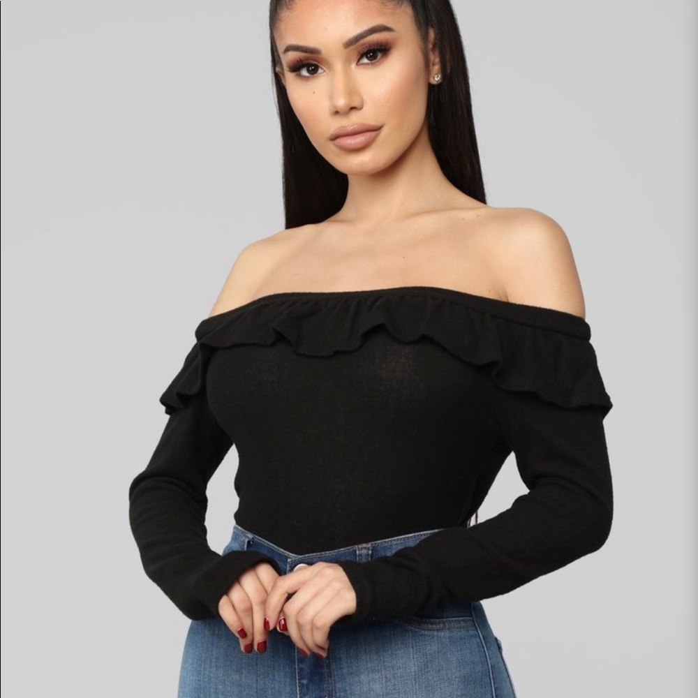 Off shoulder top